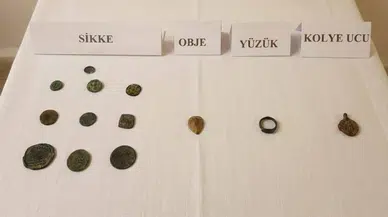 Aydın'da tarihi eser kaçakçılığı : 4 kişi yakalandı