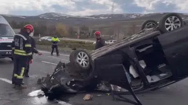 Erzurum - Pasinler kara yolunda kaza : 4 kişi yaralandı