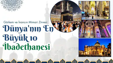 Dünya'nın en büyük 10 ibadethanesi