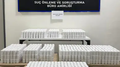 İzmir'de uyuşturucu baskını : 102 bin hap ele geçirildi