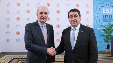 Başkan Kurtulmuş, Gürcistan Meclis Başkanı Papuaşvili ile bir araya geldi