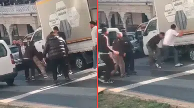 Kağıthane'de iki sürücü arasında bıçaklı 'yol verme' kavgası