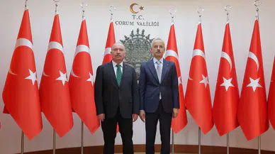 Bakan Uraloğlu, Çorum'da ziyaretlerde bulundu