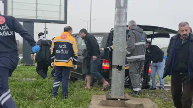 Diyarbakır Ergani’de iki araç çarpıştı : 4 yaralı