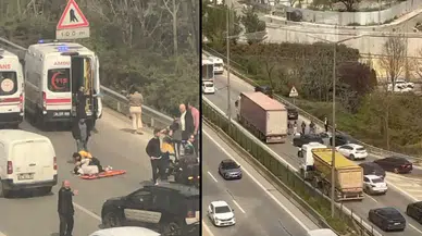 İstanbul Kartal'da otomobil ile motosiklet çapıştı : 1 sürücü yaralandı