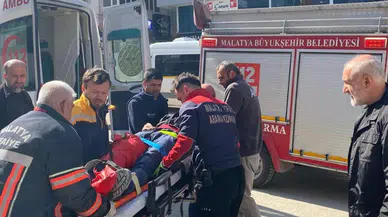 Malatya'da bir işçi asansör boşluğuna düşüp yaralandı
