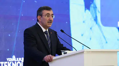 Cumhurbaşkanı Yardımcısı Yılmaz, 8. Verimlilik ve Teknoloji Fuarı'nda konuştu