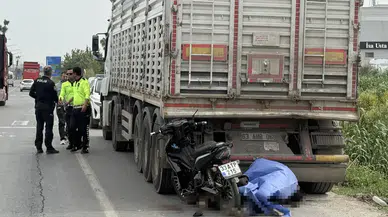 Mersin'de kaza : 80 yaşındaki motosiklet sürücüsü hayatını kaybetti