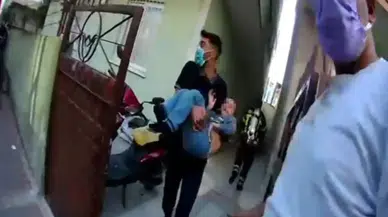 Mersin'de apartmanda korkutan yangın