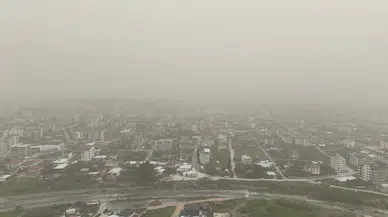 Libya'dan gelen çöl tozu etkisini gösterdi