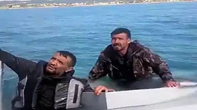 Adana'da tekne battı , mahsur kalan 3 kişinin imdadına balıkçılar yetişti