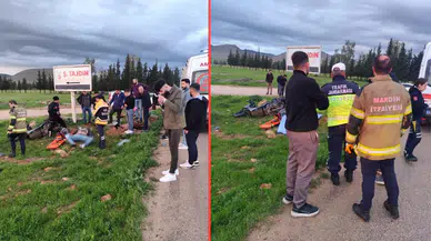 Mardin Kızıltepe'de feci kaza : Motosiklet sürücüsü öldü