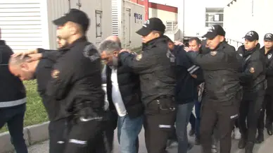 Bayğaralar suç örgütü üyesi 287 şüpheli adliyeye sevk edildi