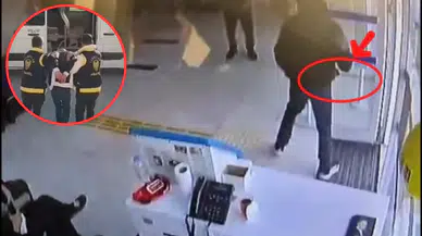 Mersin'de banka şubesinde satırla gasp girişimi : Şüpheli tutuklandı