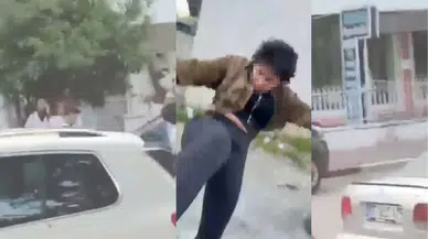 İstanbul Esenyurt'ta bir kadın eski eşini kaskla dövdü