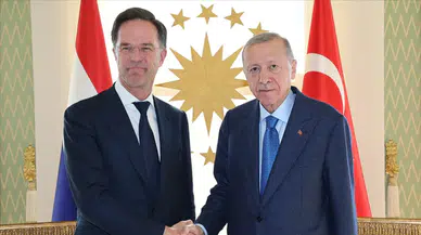 Cumhurbaşkanı Erdoğan, NATO Genel Sekreteri Rutte görüştü