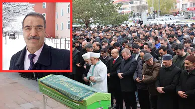 Erzincan'da sevilen okul müdürü son yolculuğuna uğurlandı
