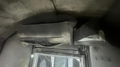 İskenderun'da konteyner kentte korkutan yangın : 2 kişi hastaneye kaldırıldı