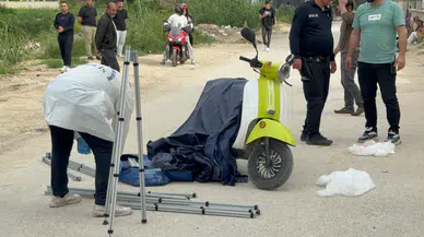 Adana'da motosikletli sürücüye silahlı saldırı : 1 ölü