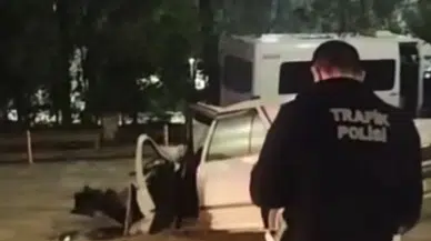 Gaziantep'te işçi servisi ile otomobil çarpıştı : Çok sayıda kişi yaralandı