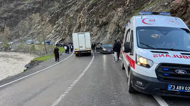 Şırnak'ta kayalıklardan düşen adam yaralandı