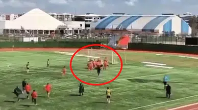 Mardin'de amatör maçta rakibini darbeden futbolcu tutuklandı