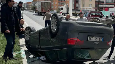 Konya Karapınar'da kaza : 2 yaralı