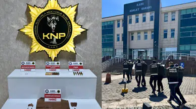 Kars'ta uyuşturucu operasyonu : 4 tutuklu