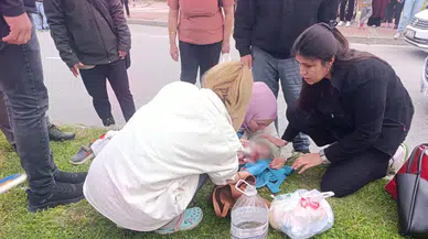 Antalya Manavgat'ta korkutan kaza : Yola fırlayan 5 yaşındaki çocuğa otomobil çarptı