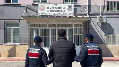 Afyonkarahisar'da 21 yıl hapis cezası bulunan firari hükümlü yakalandı