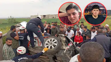 Şanlıurfa'da iki otomobil çarpıştı : 2 çocuk hayatını kaybetti, 2 yaralı