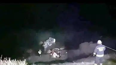 Tekirdağ'da otomobil uçurumdan deniz kenarına yuvarlandı : 3 yaralı