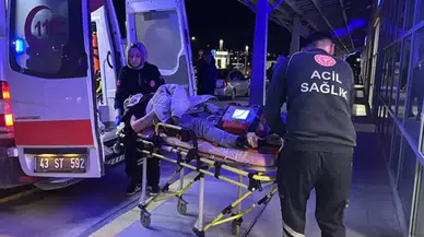 Kütahya'da alkollü şahısların kavgasında 1'i ağır 2 kişi yaralandı