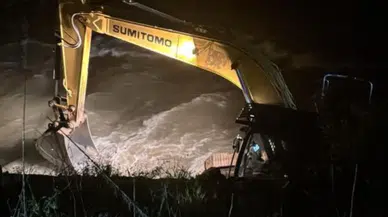 Giresun'da balık avlamak isteyen amca ve yeğeni akıntıya kapıldı