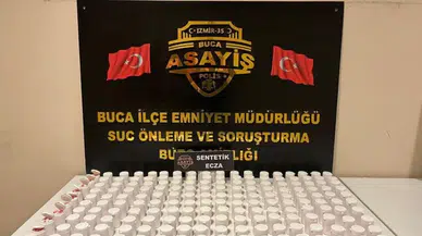 İzmir'de uyuşturucu operasyonu : 10 bin 854 sentetik hap ele geçirildi