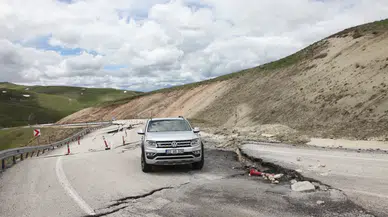 Ahlat-Malazgirt kara yolu ulaşıma kapatıldı