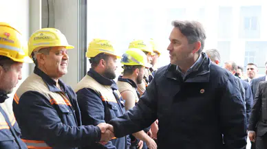 Bakan Bayraktar, Eti Maden İşletmeleri Kırka Bor Müdürlüğü'nü ziyaret etti