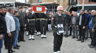 Balıkesir'deki kazada ölen uzman çavuş son yolculuğuna uğurlandı
