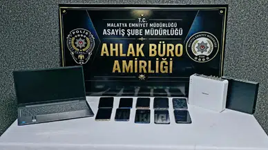 Malatya'da fuhuş operasyonunda 4 kişi gözaltına alındı