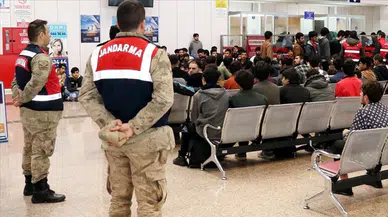 Trakya sınır hattında denetim : 14 düzensiz göçmen yakalandı