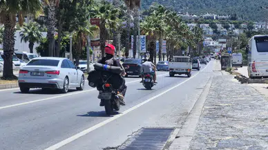 Tatil bitti, Bodrum'da 25 binden fazla araç çıkış yaptı