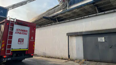 Esenyurt'ta poşet fabrikasında yangın çıktı
