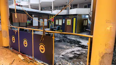 Bursa'da 2 çocuk Fenerbahçeliler Derneği'nde yangın çıkardı