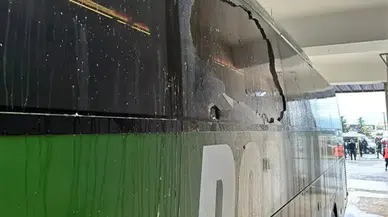 Bodrum FK takım otobüsü taşlı saldırıya uğradı