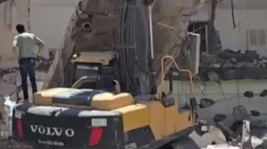 Adıyaman'da iş kazası : Operatör ölümden döndü