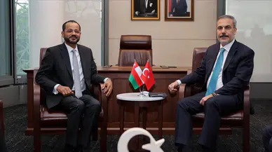 Bakan Fidan, Ummanlı mevkidaşı Busaidi ile telefonda görüştü