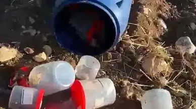 Mezarlıktaki varilde 21 cenin bulundu
