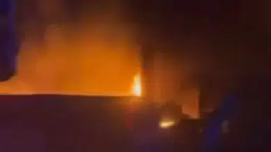 Bursa'da tekstil atölyesinde korkutan yangın