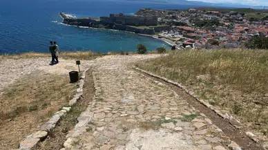 Bozcaada'da çevre düzenlemeleri yapılıyor