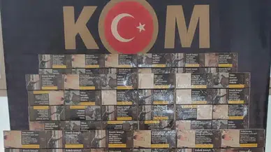 Muş'ta 20 bin boş makaron ele geçirildi
